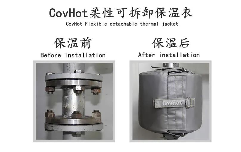 COVHOT?柔性可拆卸式<a href=http://www.biyi99.cn/e/tags/?tagname=%E4%BF%9D%E6%B8%A9%E8%A1%A3 target=_blank class=infotextkey>保溫衣</a>,蒸汽系統節能,節能保溫